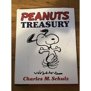 PEANUTS TREASURY 1968 COPYRIGHT CHARLES M. SCHULZ HARDCOVER WITH COVER